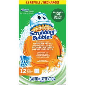 Scrubbing Bubbles® Fresh Brush® Toilet Brush Flushable Refills