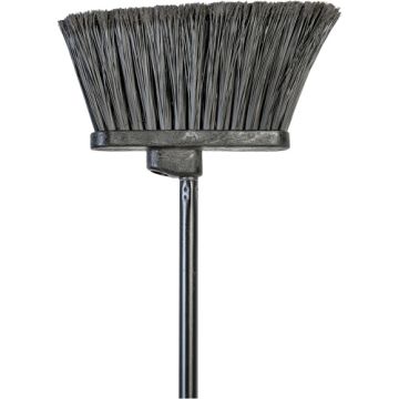 Angled Broom with Metal Handle