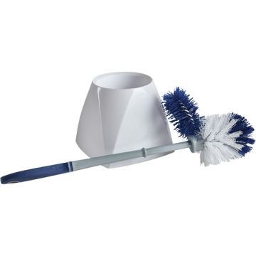 Toilet Brush with Lip & Holder