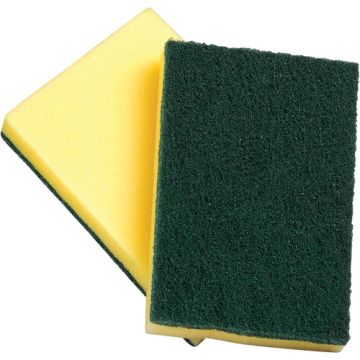 Sponges with Scouring Pad