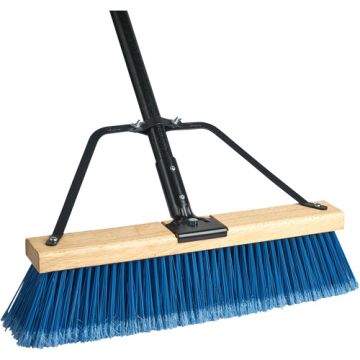 Ryno Push Broom with Braced Handle