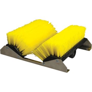 Bi-Level Boot Brush