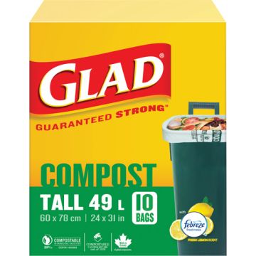 49L Tall Compostable Bags