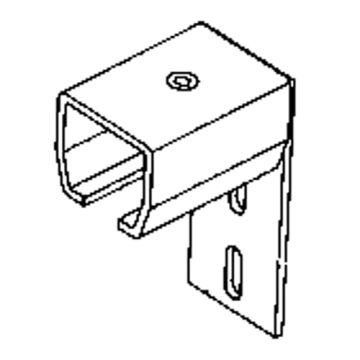 Curtain Partition Wall Mount End Connector