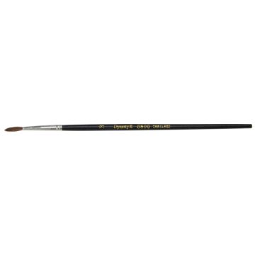 Black Pointed Bristle Artist Brush