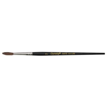 Black Pointed Bristle Artist Brush