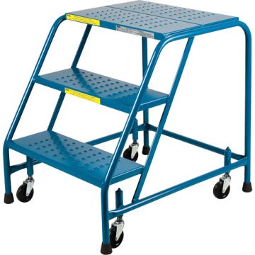 CSA Rolling Step Ladder with Locking Step