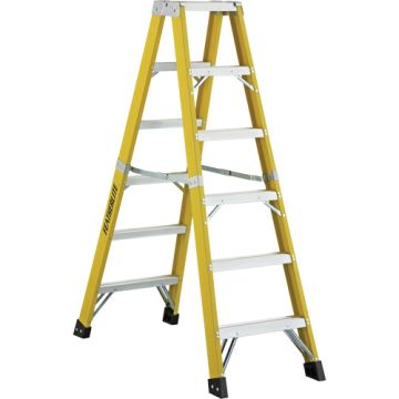 6600 Series Industrial Heavy-Duty 2-Way Stepladders