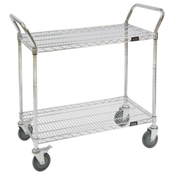 Wire Mesh Utility Cart