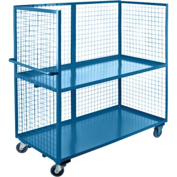 Wire Mesh Utility Cart