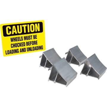 Aluminum Wheel Chock Kit