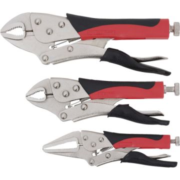 Cushion Grip Locking Plier Set