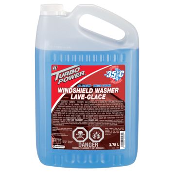 Turbo Power® All-Season Windshield Washer Fluid