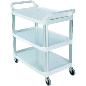 Open-Sided Shelf Cart