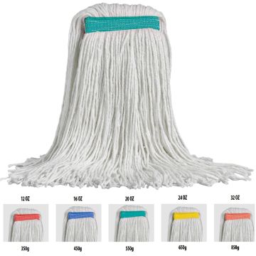 Wet Mop SynRay Polyester/Rayon, 16 - 32 oz