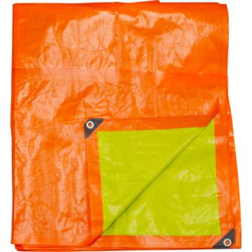 High-Visibility Heavy-Duty Woven Tarp