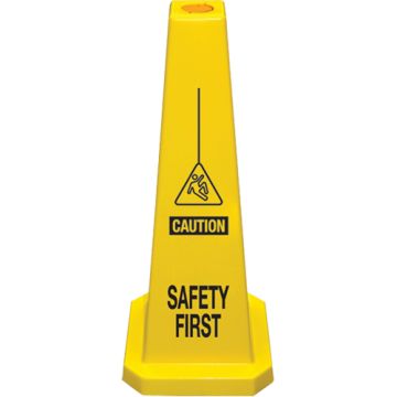 "Safety First" Lamba Traffic Cones