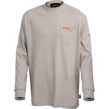 Flame-Resistant Long-Sleeved Cotton Shirt