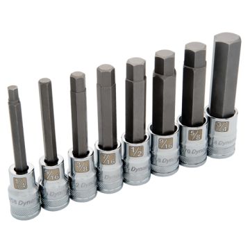 Long SAE Socket Set