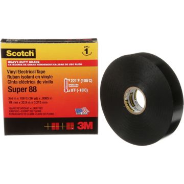 Scotch® Super 88 Professional-Grade  Electrical Tape