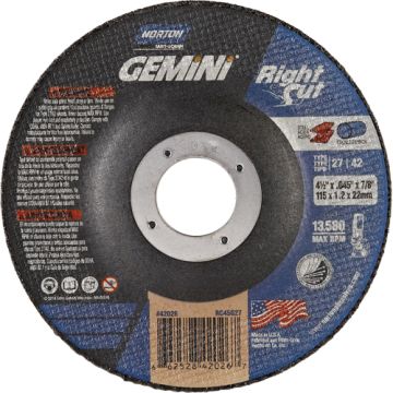 Right Angle Grinder Reinforced Cut-Off Wheels - RightCut™