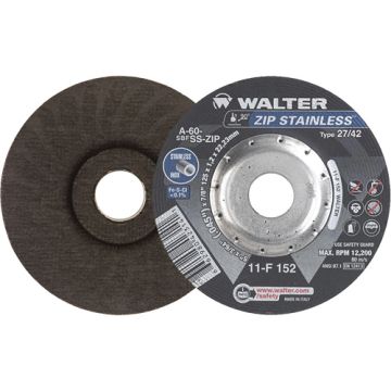 Zip™ Stainless Right Angle Grinder Reinforced Cut-Off Wheels