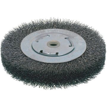 Economy Crimped Wire Wheel Brushes - Wide Face