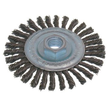 Economy High Speed Stringer Bead Knot Wire Wheel Brush