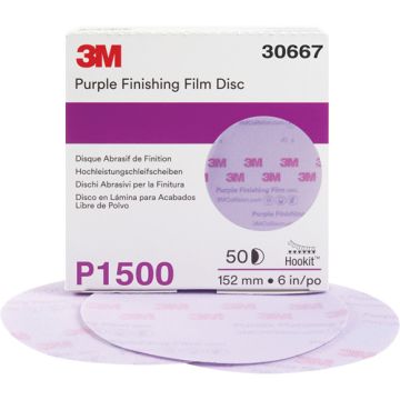 Hookit™ Purple Finishing Film Abrasive Disc