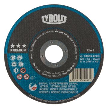 Premium 2 In 1 Thincut Cut-Off Wheel