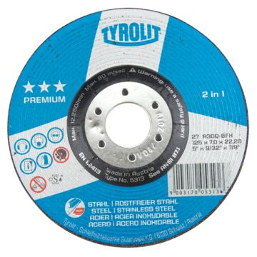 Premium 2-in-1 Grinding Wheel