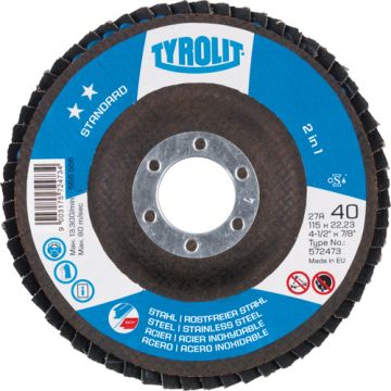 Standard 2 In 1 Flap Disc Wheel