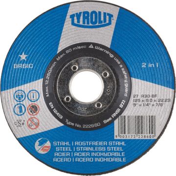Depressed Centre Grinding Wheel