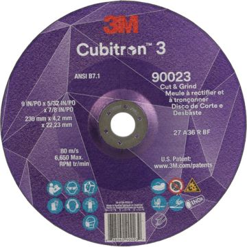 Cubitron™ 3 Cut & Grind Wheel