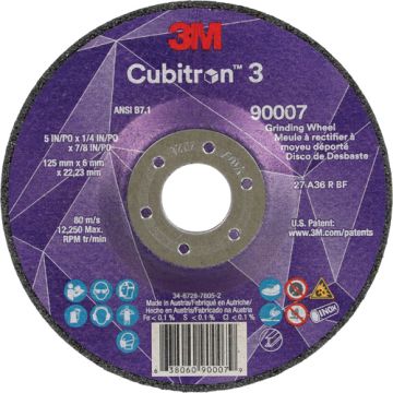 Cubitron™ 3 Depressed Centre Grinding Wheel