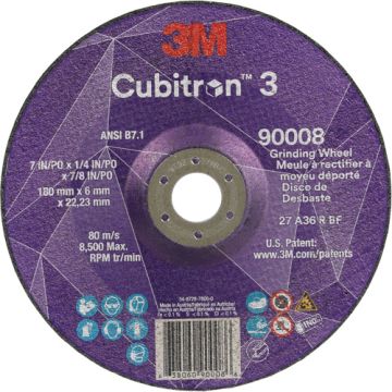 Cubitron™ 3 Depressed Centre Grinding Wheel