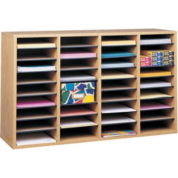 Adjustable Compartment Literature Organizer