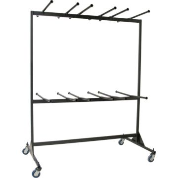 Double-Sided Folding Chair Caddy