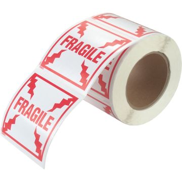 "Fragile" Special Handling Labels