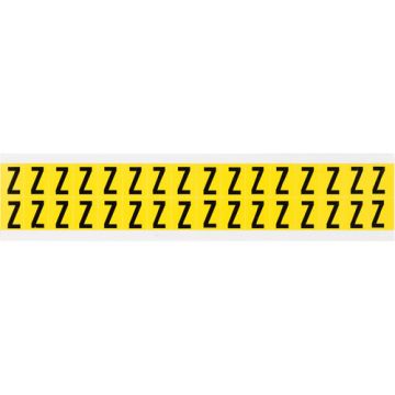 Repositionable Individual Number & Letter Labels