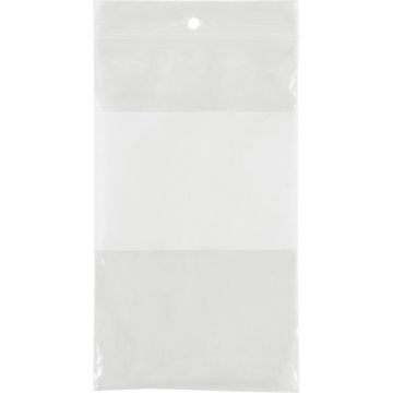 White Block Poly Bags