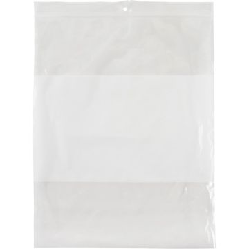 White Block Poly Bags