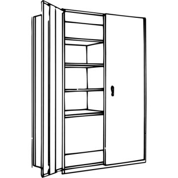 Interlok Shelving Unit