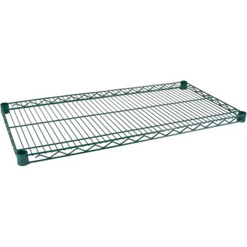 Shelf for Heavy-Duty Green Epoxy Finish Wire Shelving