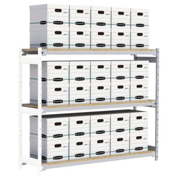 Wide Span Record Storage Shelving