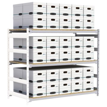 Wide Span Record Storage Shelving