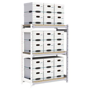 Wide Span Record Storage Shelving