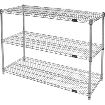 Heavy-Duty Chromate Wire Shelving