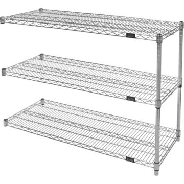 Heavy-Duty Chromate Wire Shelving