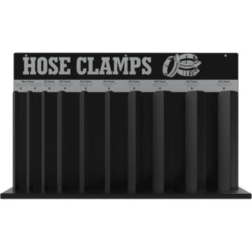 10-Loop Hose Clamp Rack